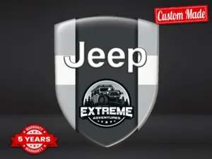 Jeep Logo Stickers Business Professional Sturdy Design